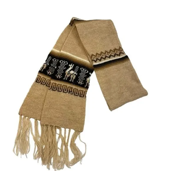 Alpaca Wool Scarf - Picture 1 of 6